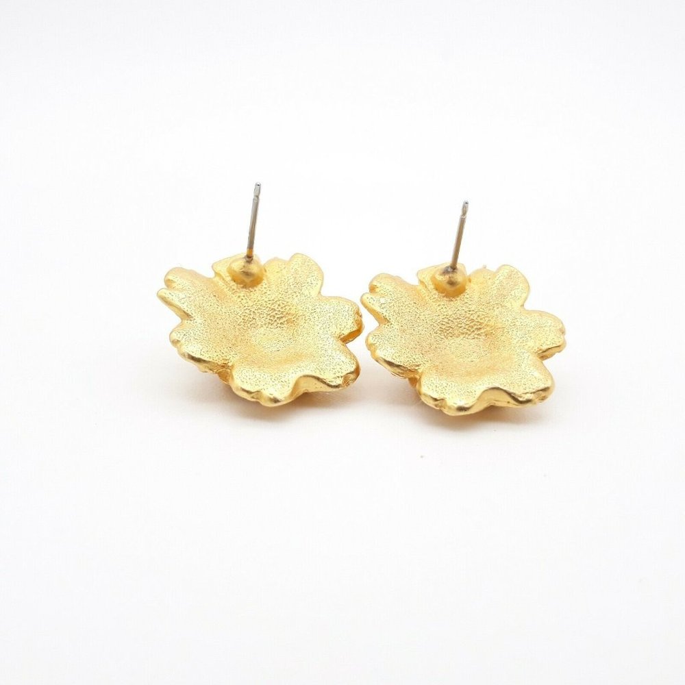 Retro Roses Earrings - Picture 4 of 6